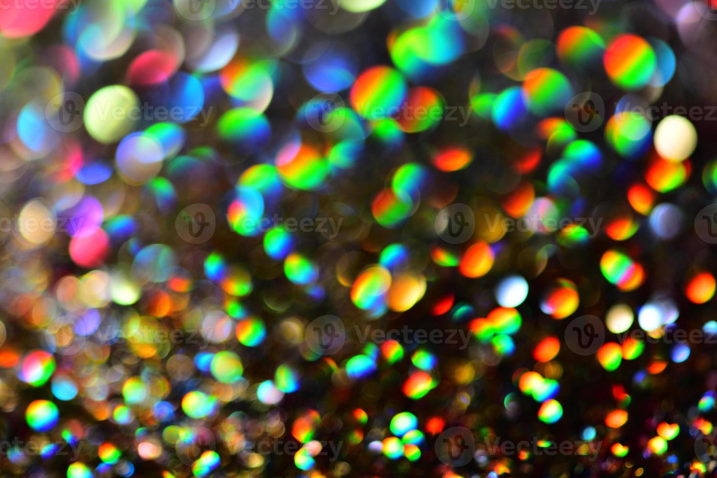 bokeh glitter Colorfull Blurred abstract background for birthday, anniversary, wedding, new year eve or Christmas photo