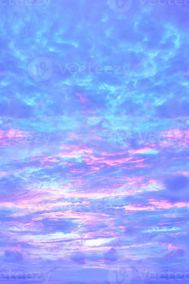 The sky with cloud beautiful Sunset background photo