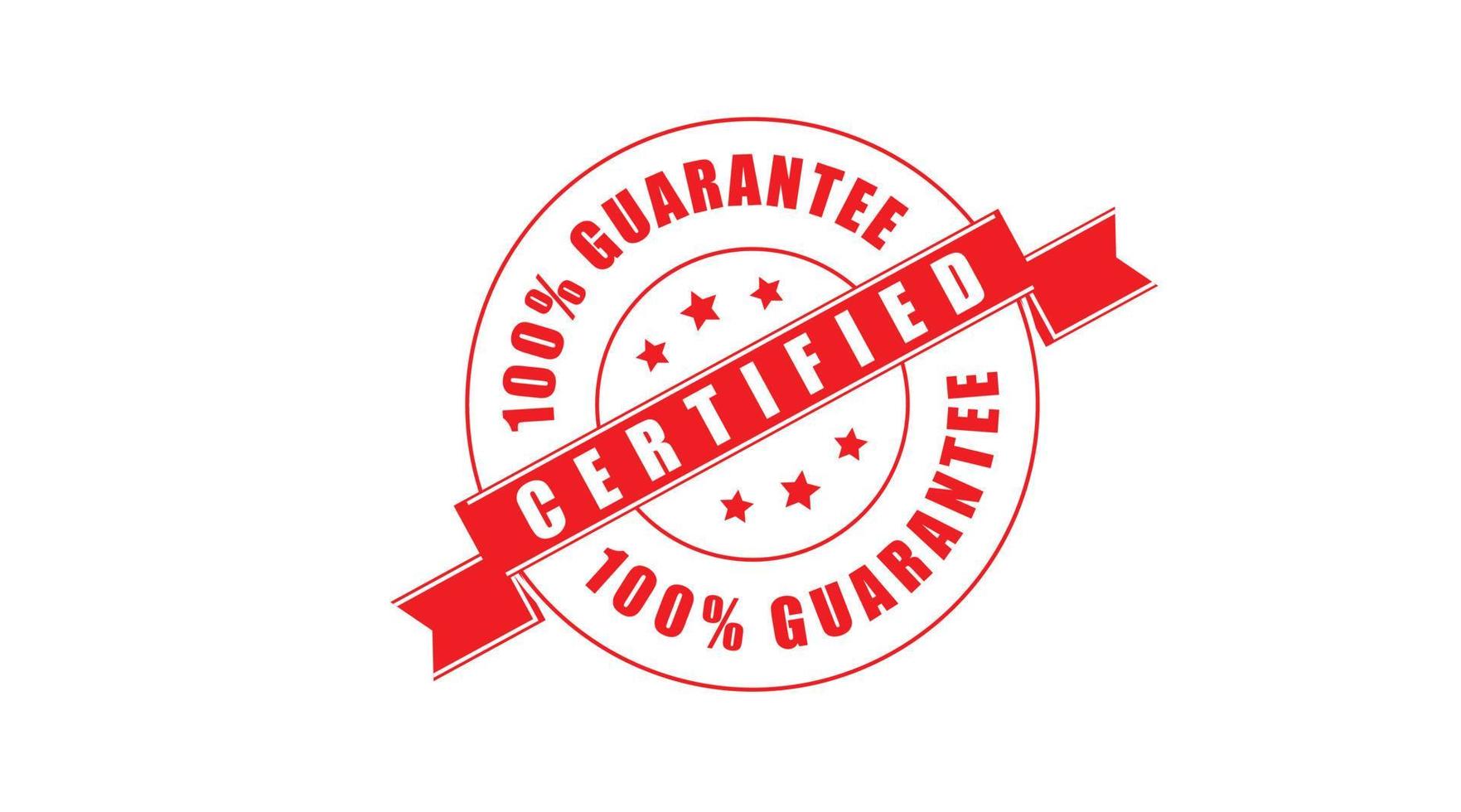 Vector Guarantee Stamp 8952153 Vector Art at Vecteezy