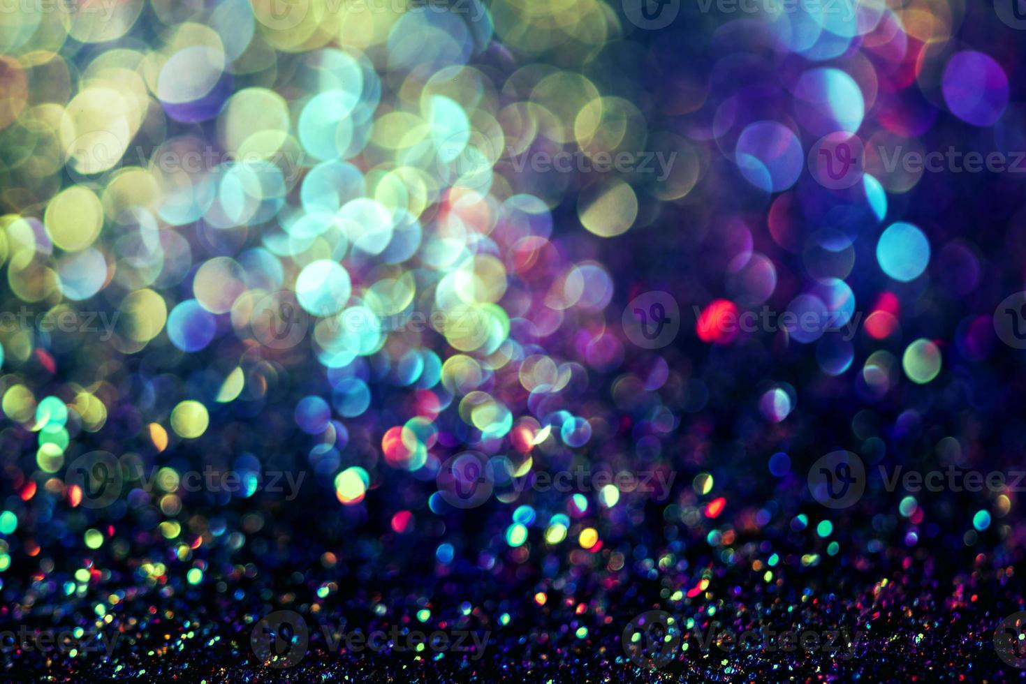 bokeh glitter Colorfull Blurred abstract background for birthday, anniversary, wedding, new year eve or Christmas photo