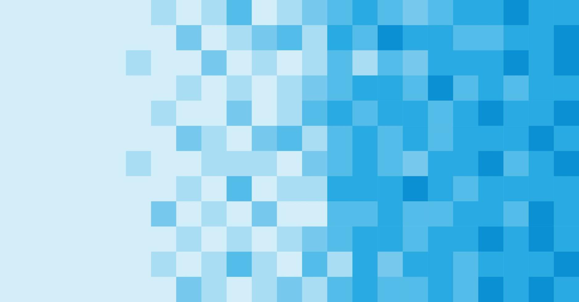 Abstract blue mosaic background from geometric shapes Mosaic template vector