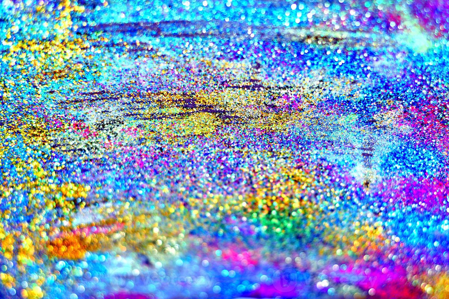bokeh glitter Colorfull Blurred abstract background for birthday, anniversary, wedding, new year eve or Christmas photo