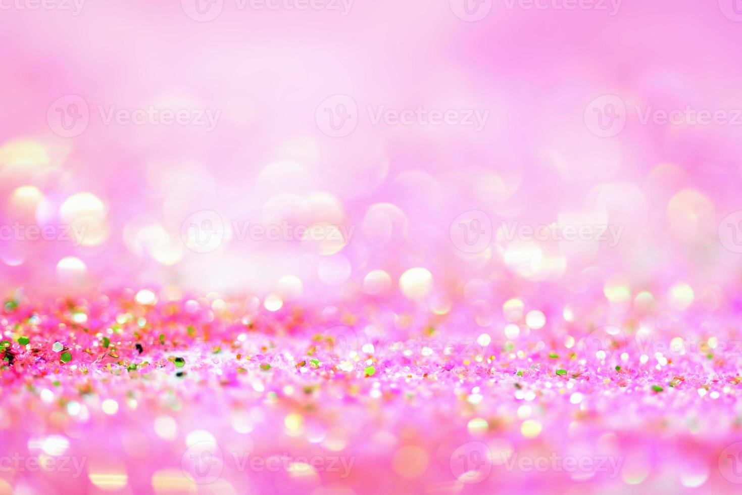 bokeh glitter Colorfull Blurred abstract background for birthday, anniversary, wedding, new year eve or Christmas photo