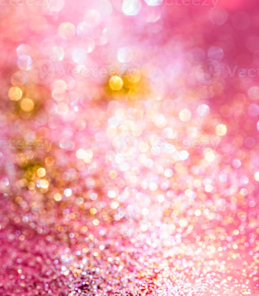 bokeh glitter Colorfull Blurred abstract background for birthday, anniversary, wedding, new year eve or Christmas photo