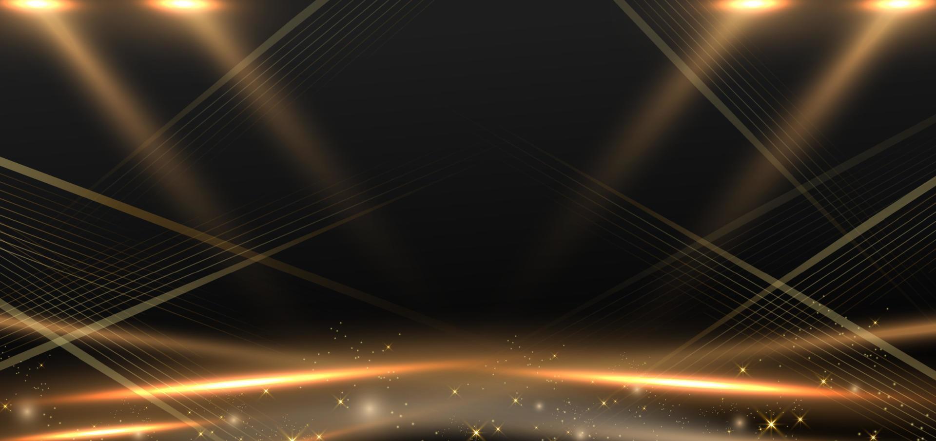 Elegant Black And Gold Background Vector Art, Icons, and Graphics for