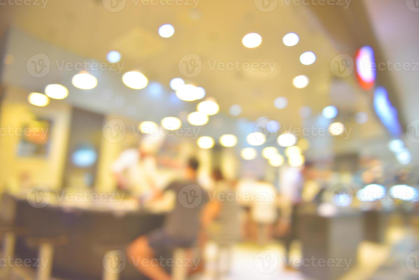 centro comercial abstracto borroso e interior de grandes almacenes para el fondo foto