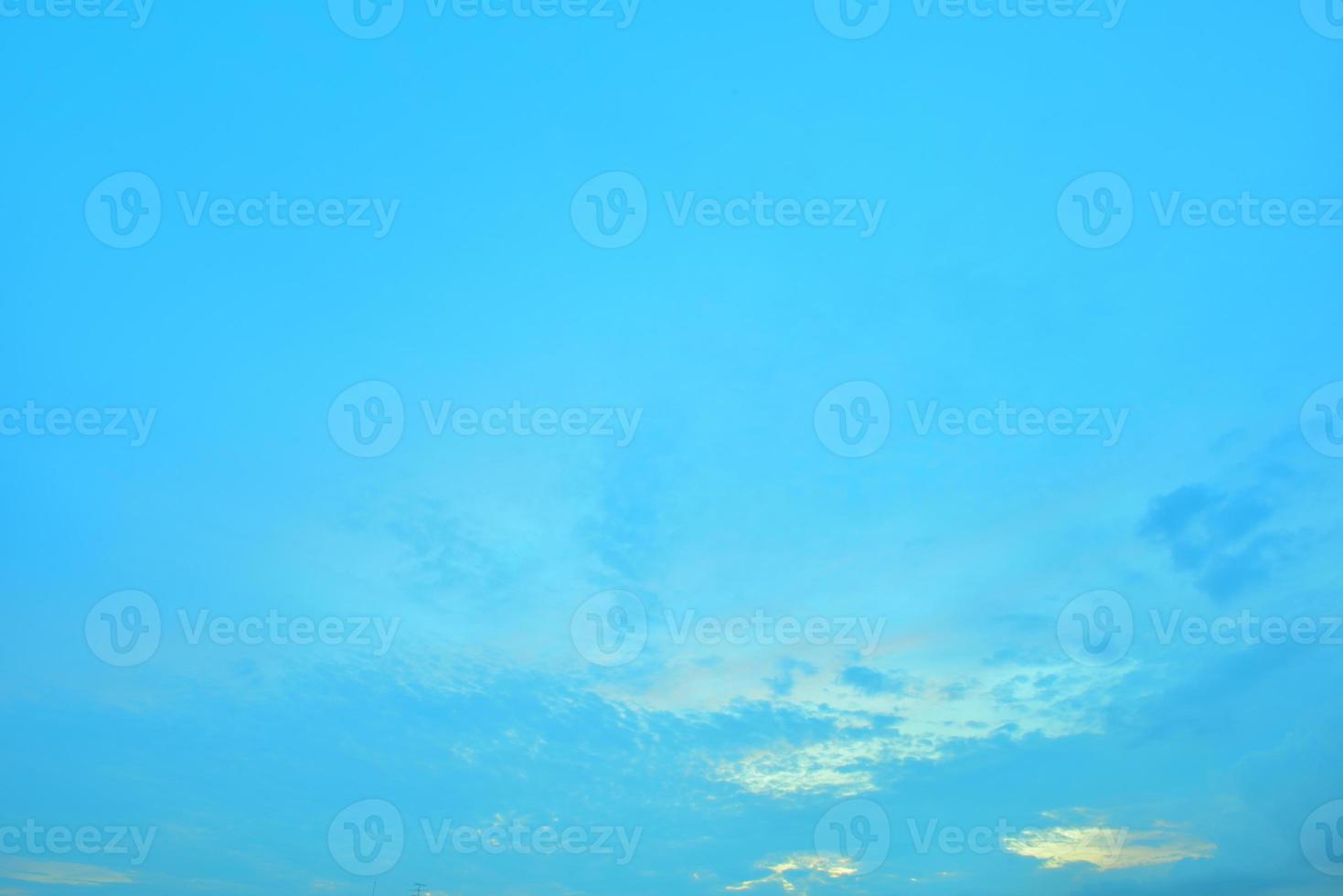 The sky with cloud beautiful Sunset background photo