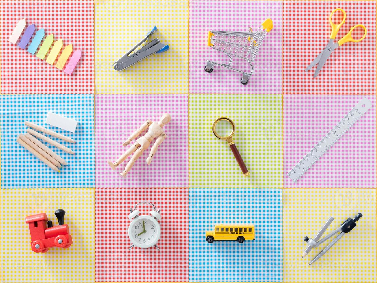 Education, Back to School concept with Colorful background photo