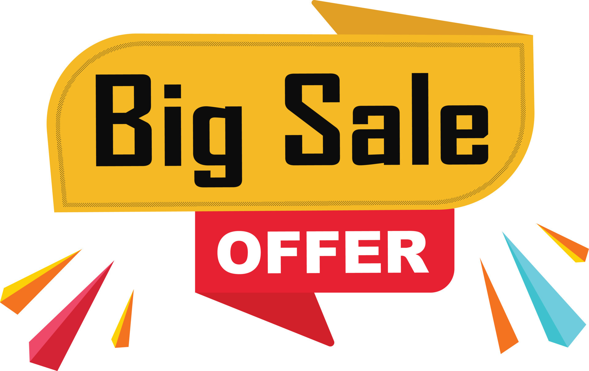 Big Sale Special Discount Offer Vector Design Black Friday Discount