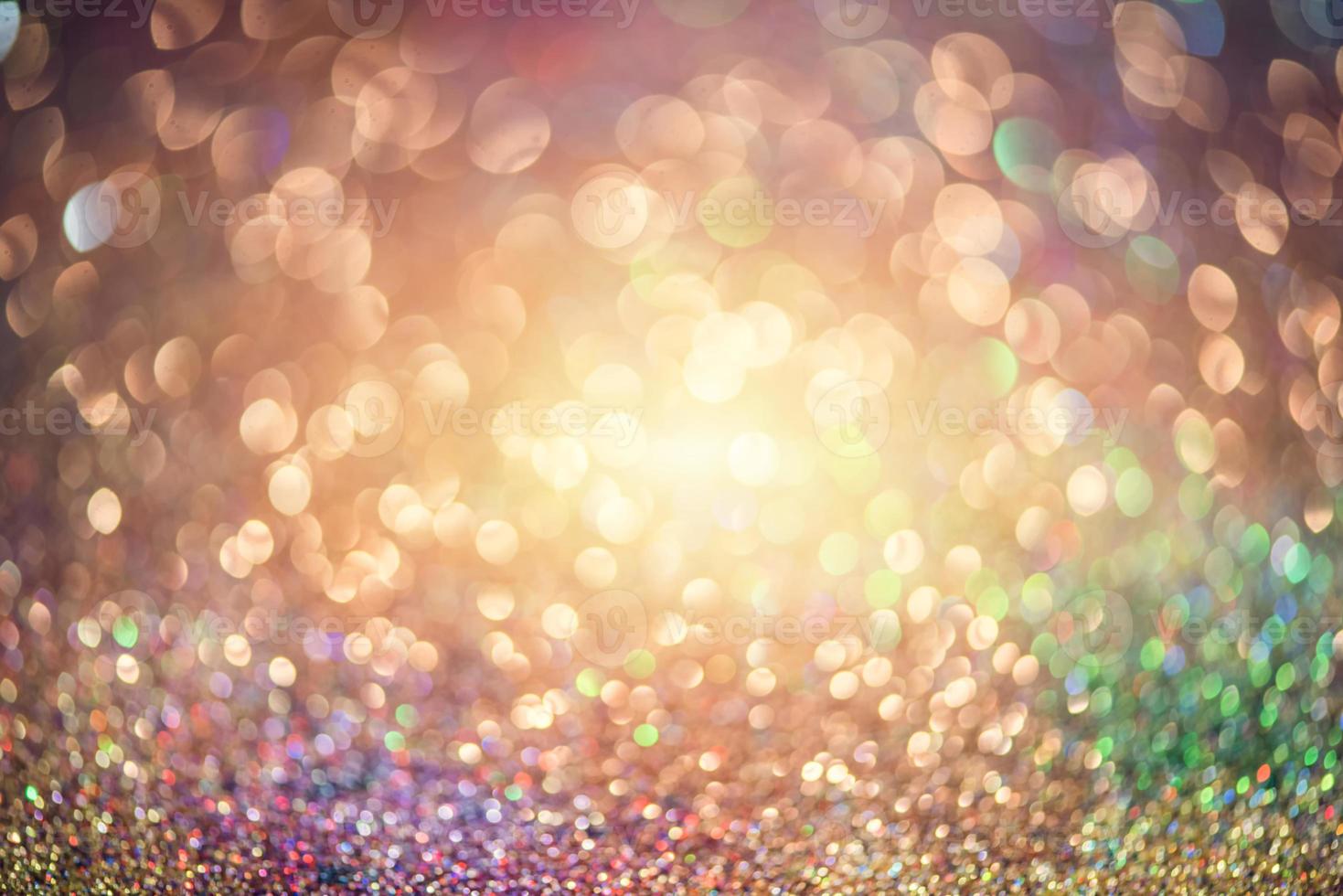 bokeh effect glitter colorful blurred abstract background for birthday, anniversary, wedding, new year eve or Christmas photo