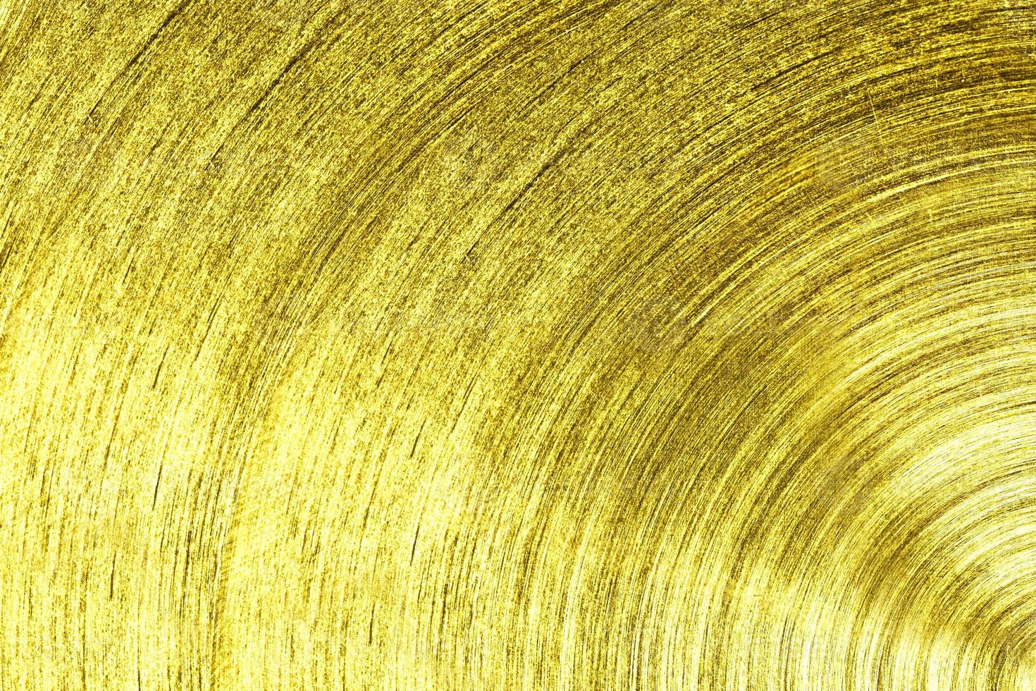 a metal Gold iron with circular texture background photo
