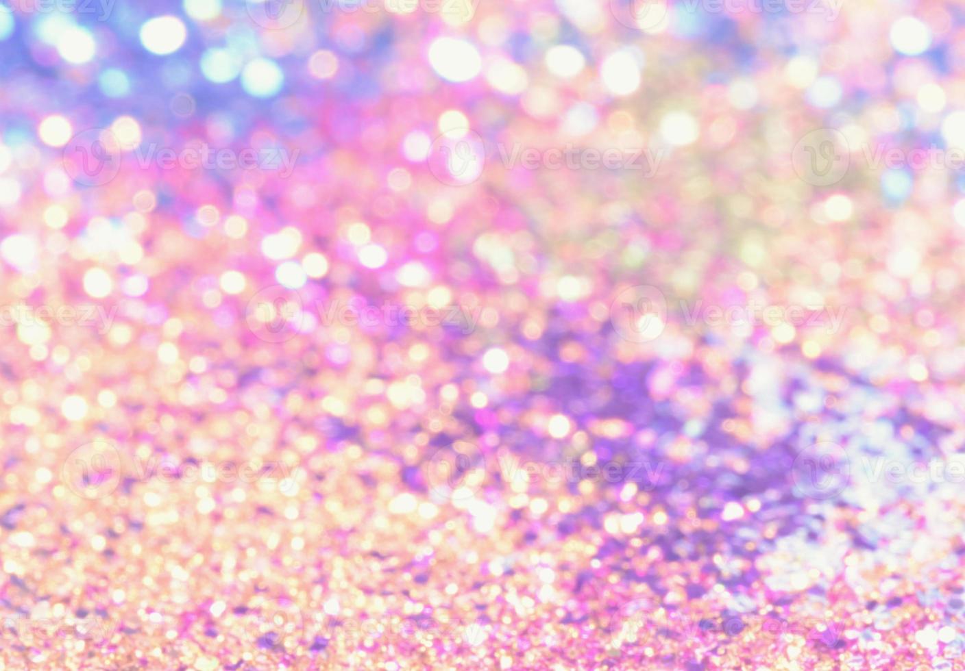 bokeh glitter Colorfull Blurred abstract background for birthday, anniversary, wedding, new year eve or Christmas photo