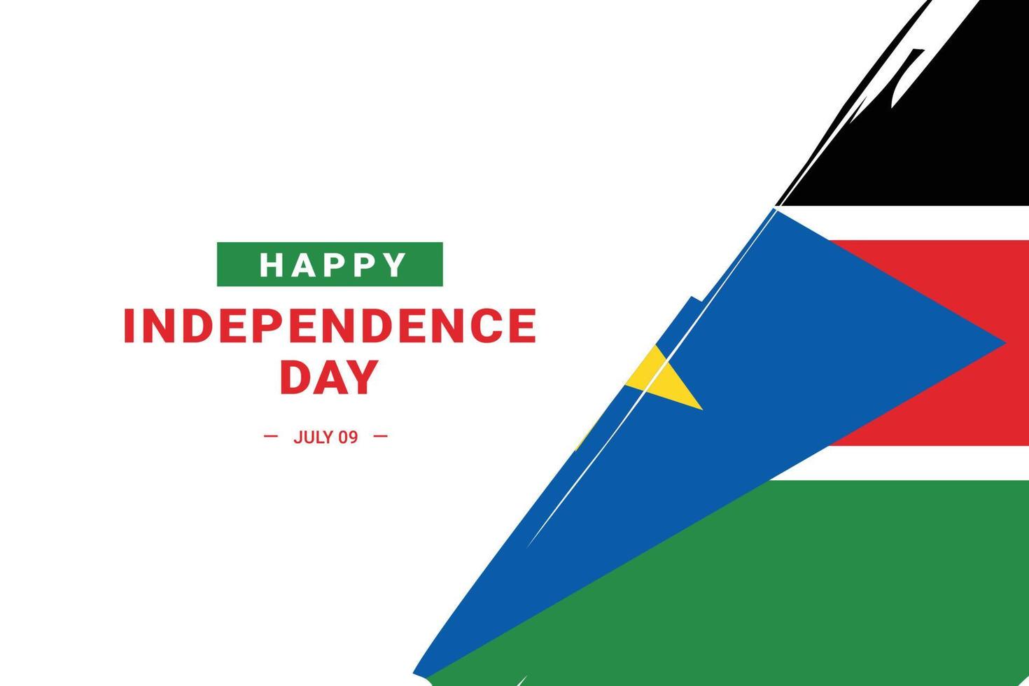 South Sudan Independence Day vector