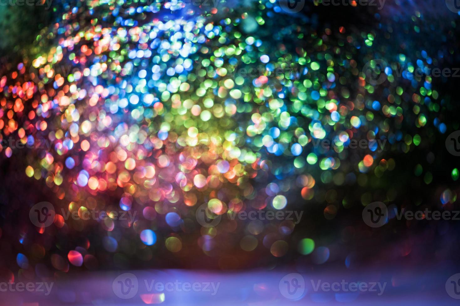 bokeh glitter Colorfull Blurred abstract background for birthday, anniversary, wedding, new year eve or Christmas photo