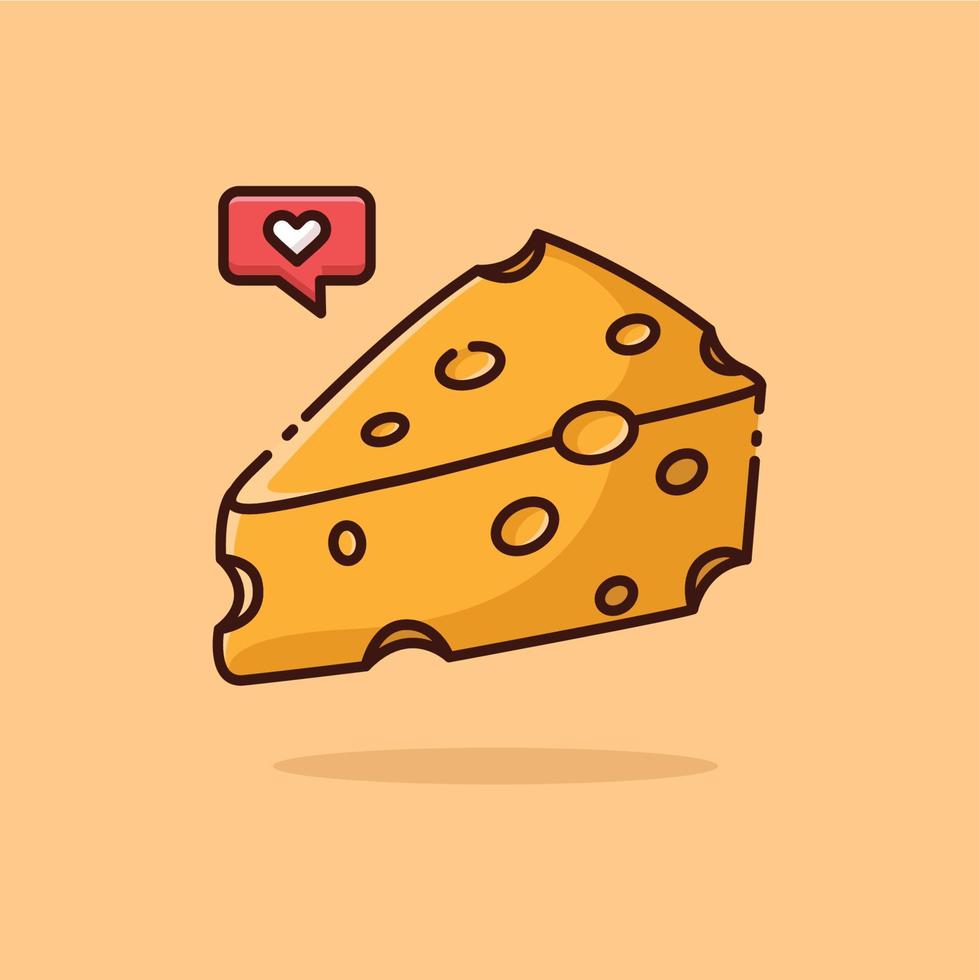 Illustration vector graphic of Cheese
