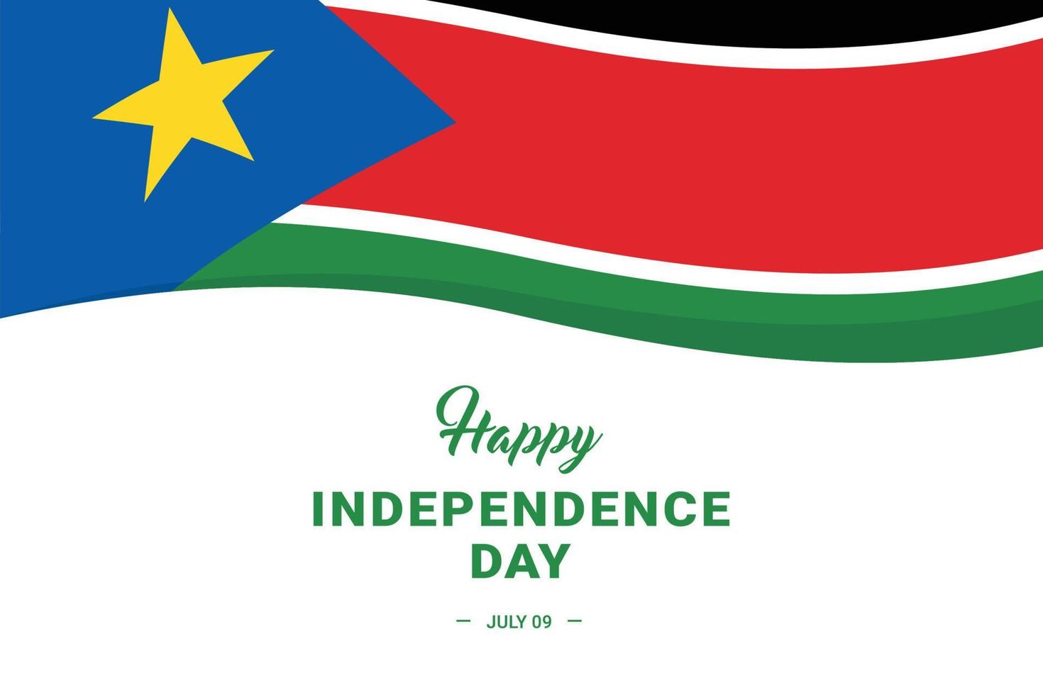 South Sudan Independence Day vector