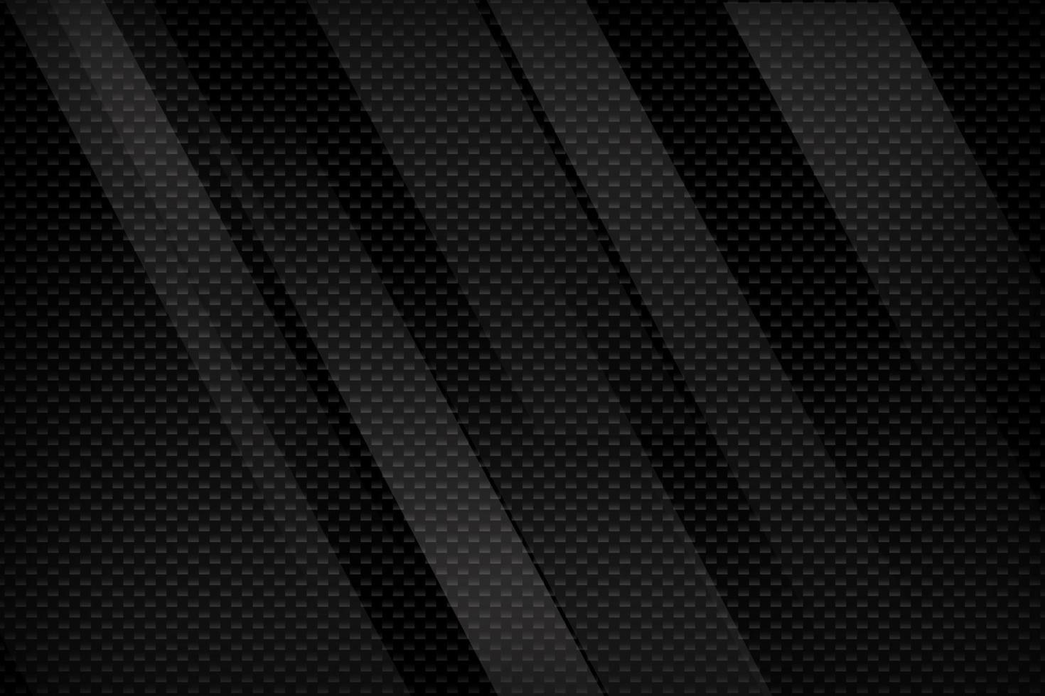 Black abstract geometric background. Modern shape concept vector