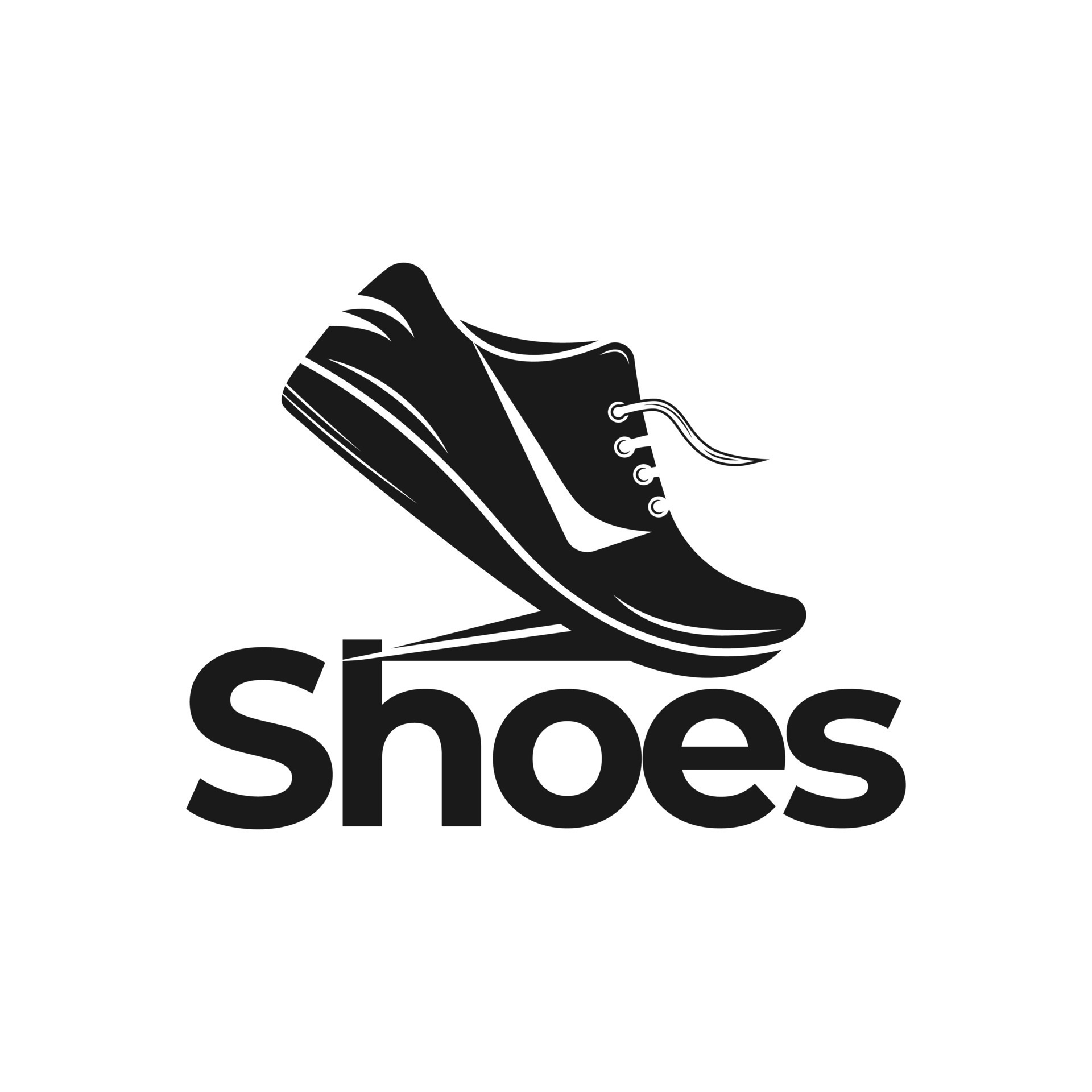 Running Shoe Logo Vector Art, Icons, and Graphics for Free Download