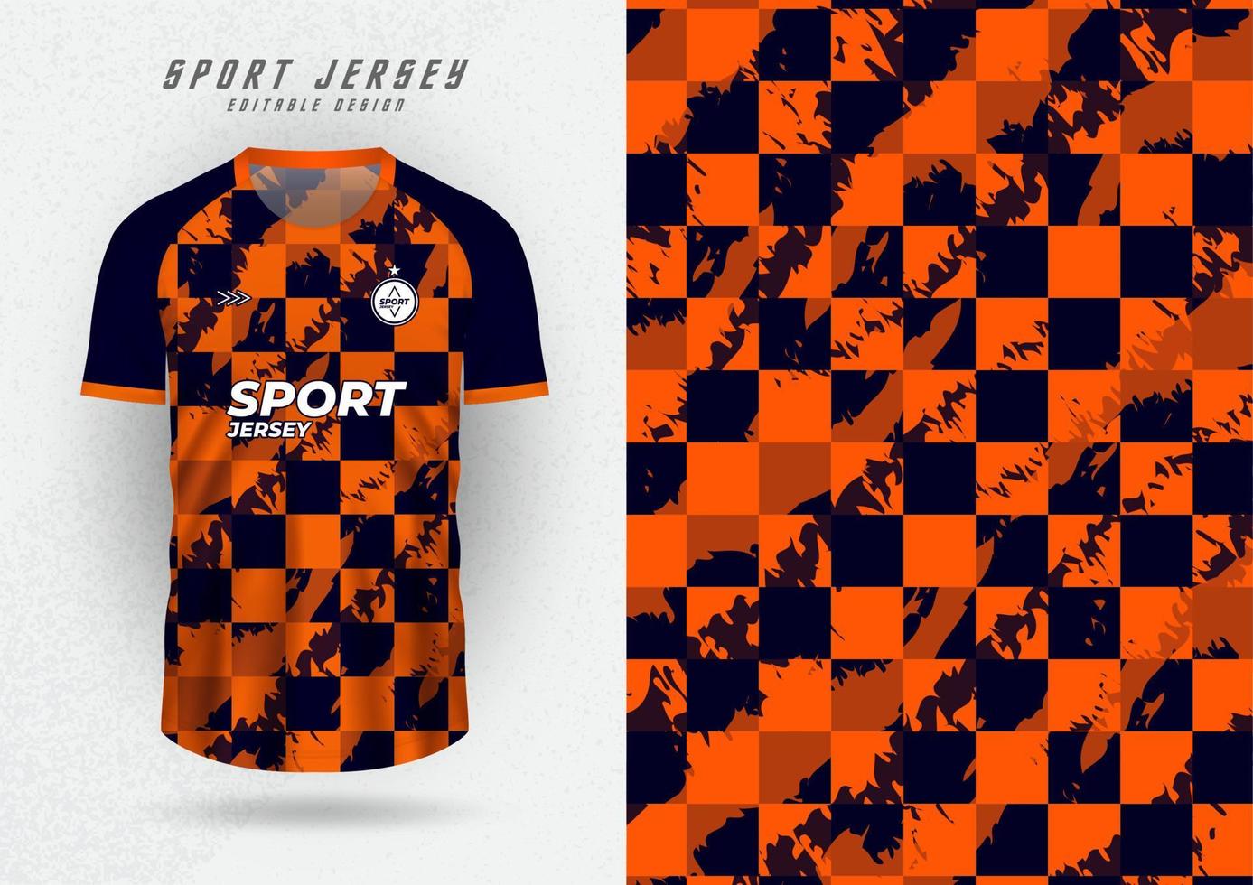 Background mockup for sports jerseys, jerseys, running shirts, checkers. vector