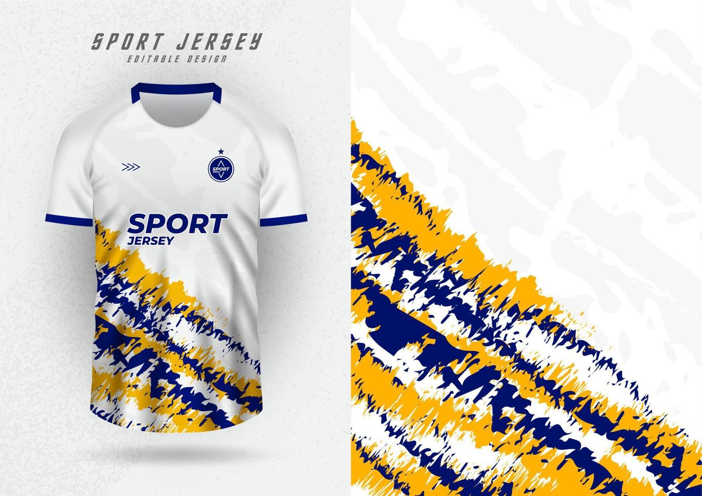 Background mockup for sports jerseys, jerseys, running jerseys, side corner designs. vector