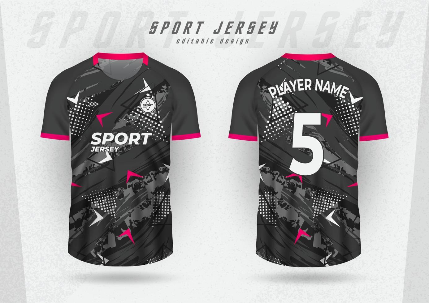 Background template for sports jerseys, racing jerseys, games jerseys, running jerseys, grunge half tone pattern. vector