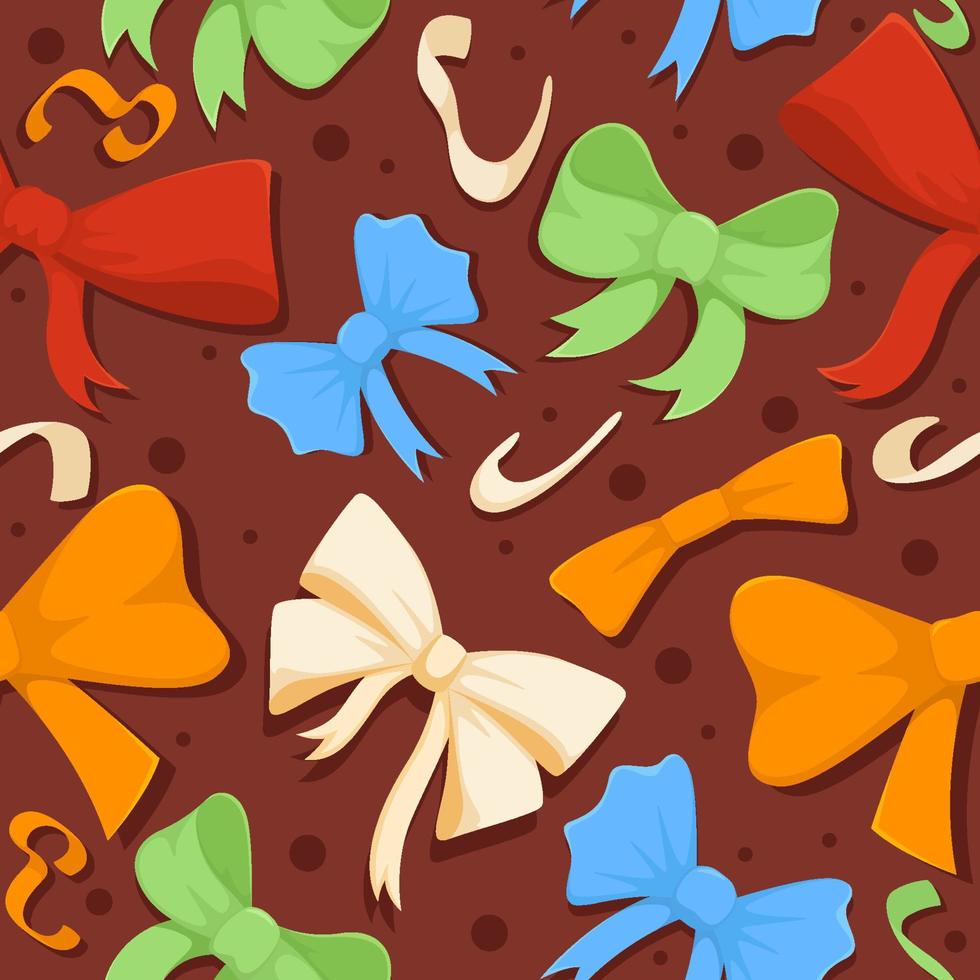 Seamless Ribbons Background vector