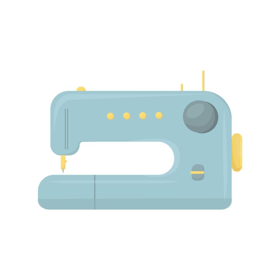 vector illustration of sewing machine