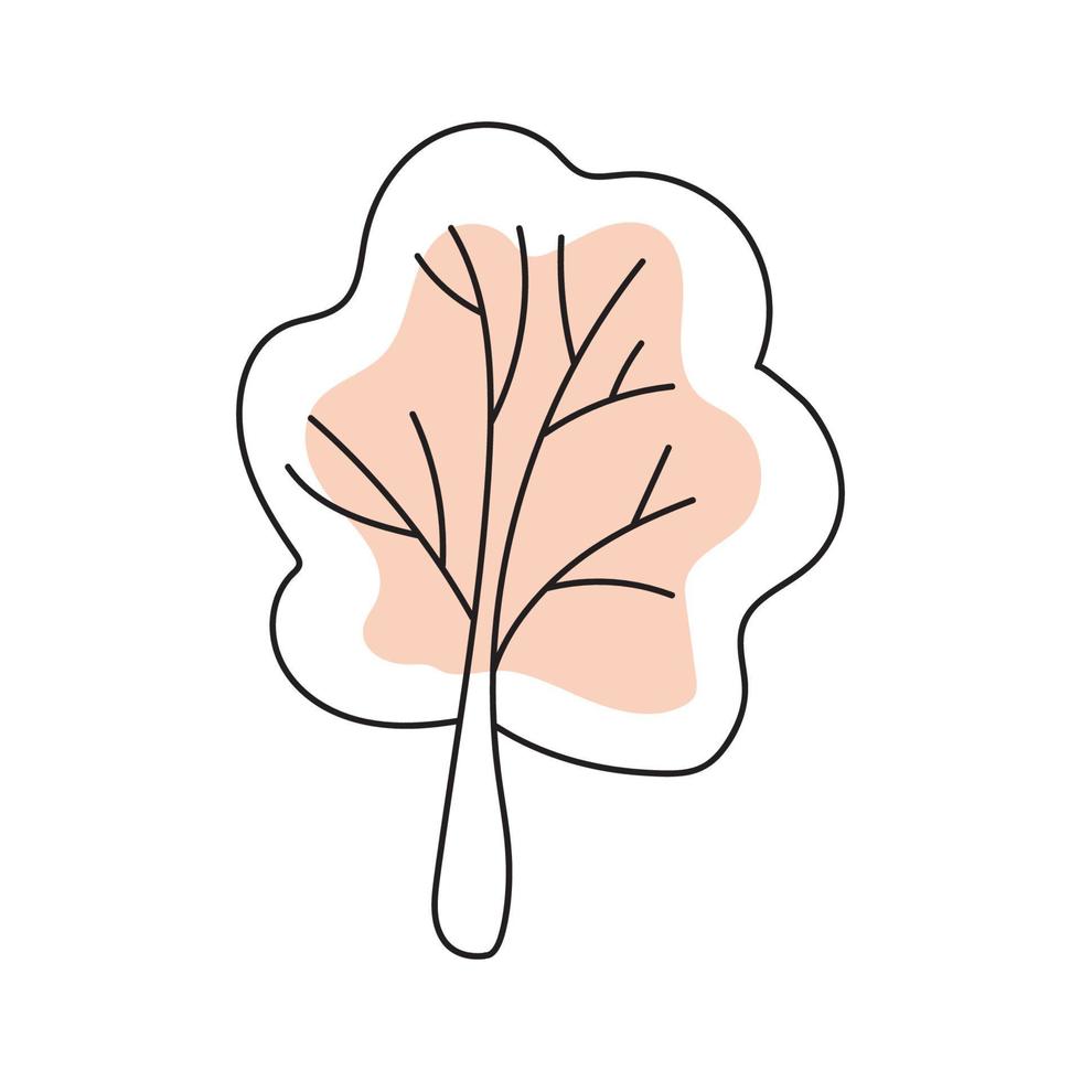 vector illustration of tree