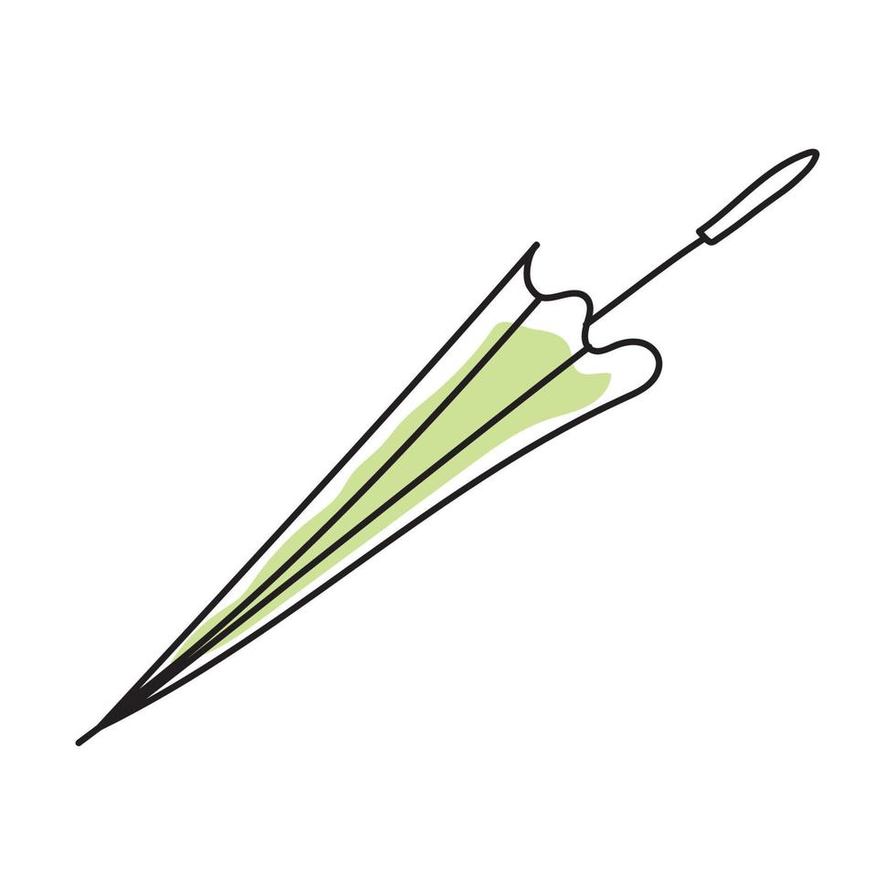 vector illustration of umbrella