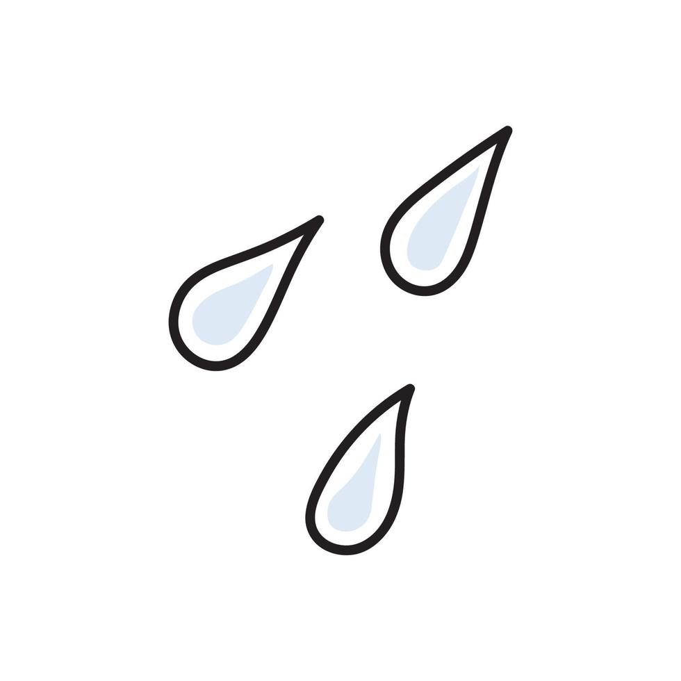 vector illustration of raindrop