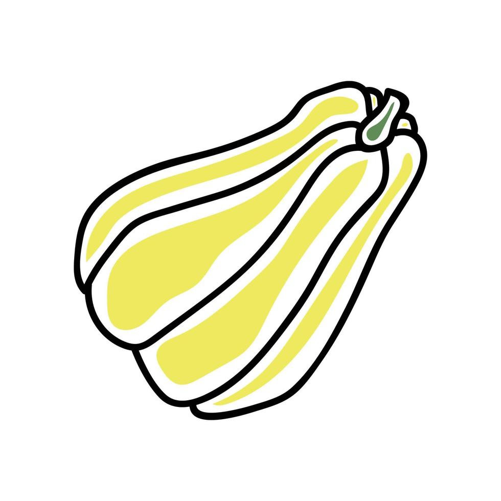 pumpkin in doodle style vector