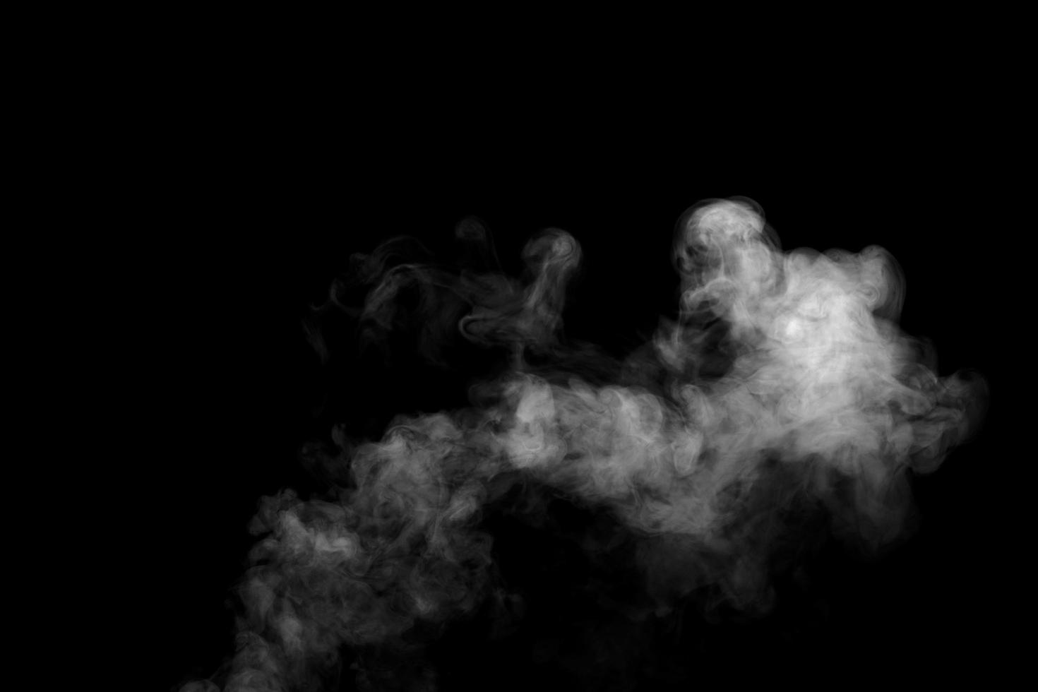 Abstract powder or smoke effect isolated on black background 8959038 ...
