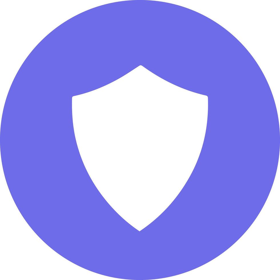 Shield, guard icon vector, filled flat sign, solid pictogram vector
