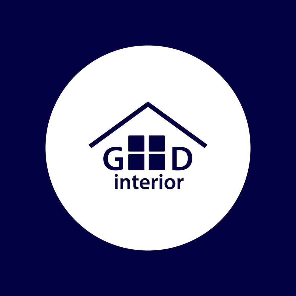 good home roof logo vector icon