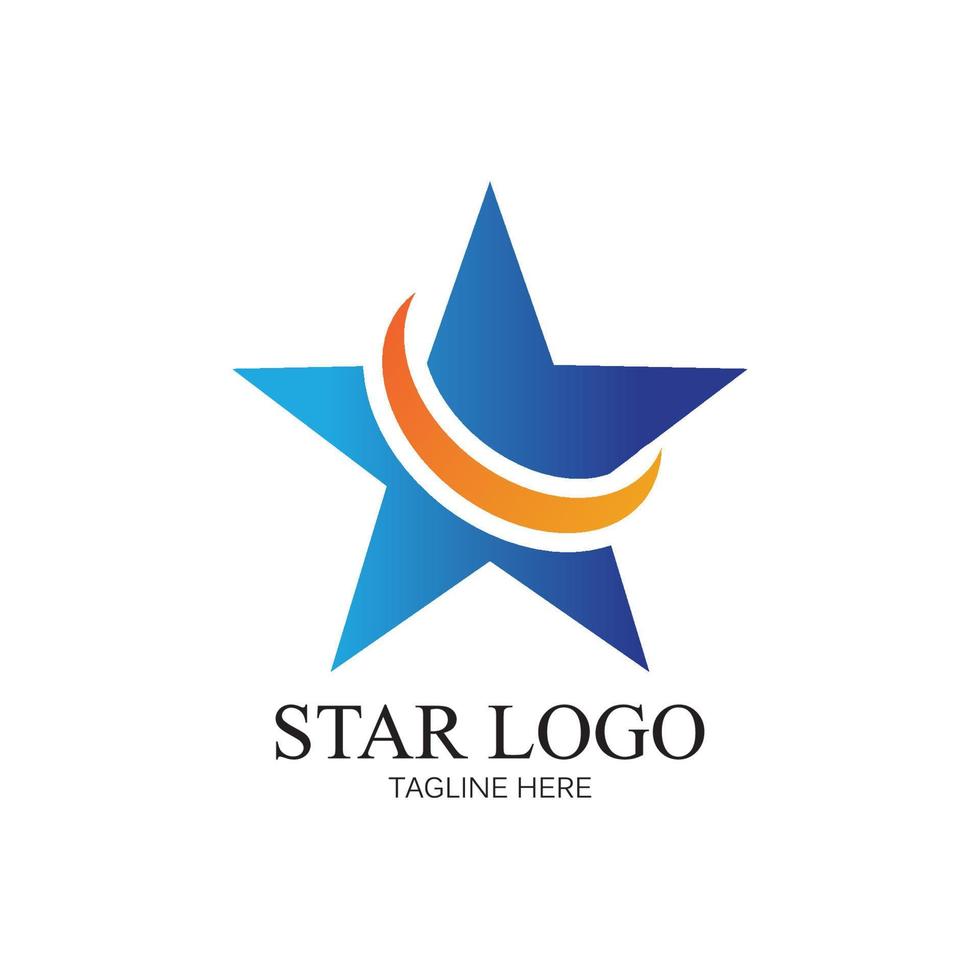 Star icon Template vector