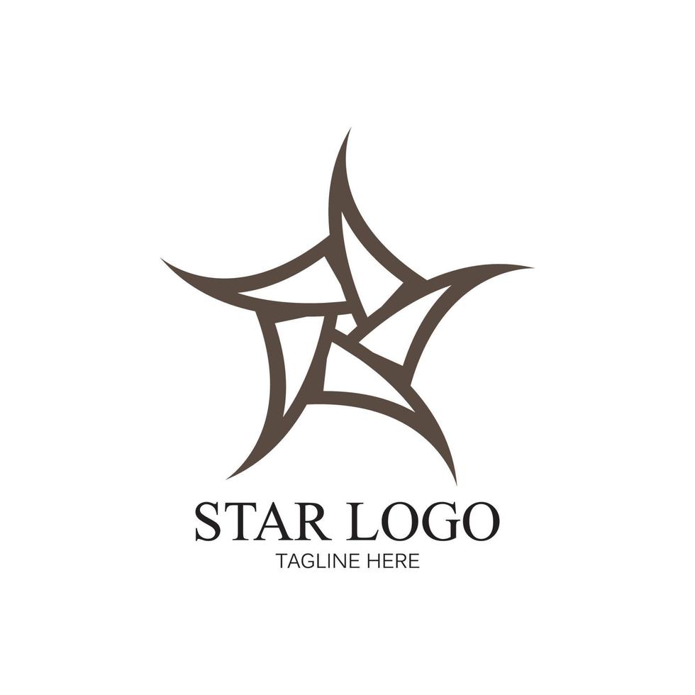 Star icon Template vector