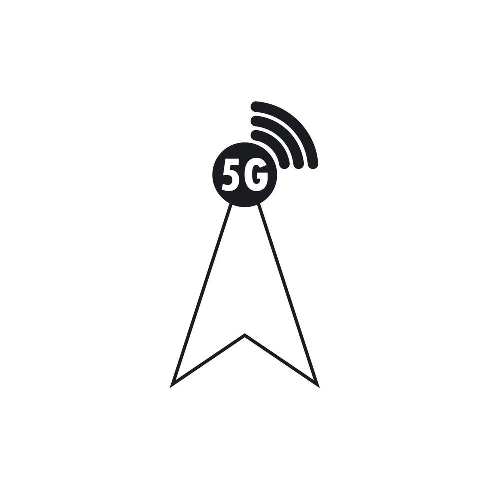 5g icon template vector logo illustration