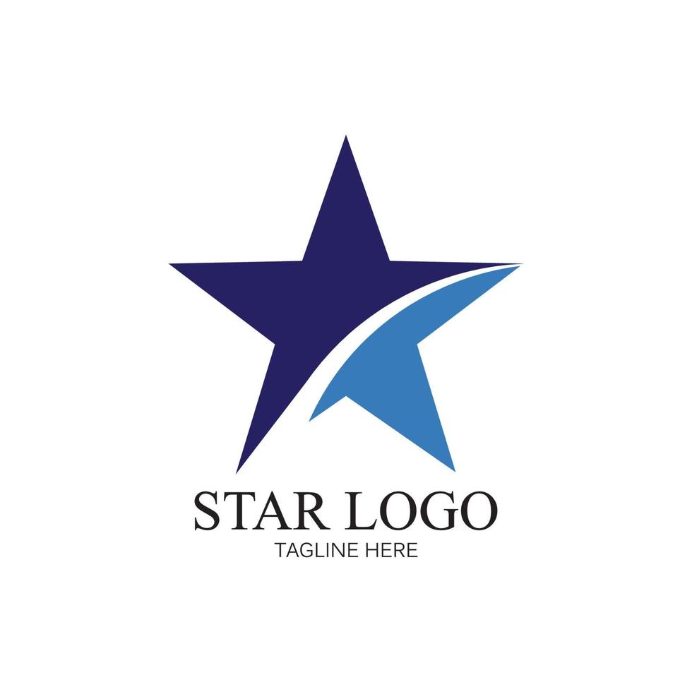 Star icon Template vector