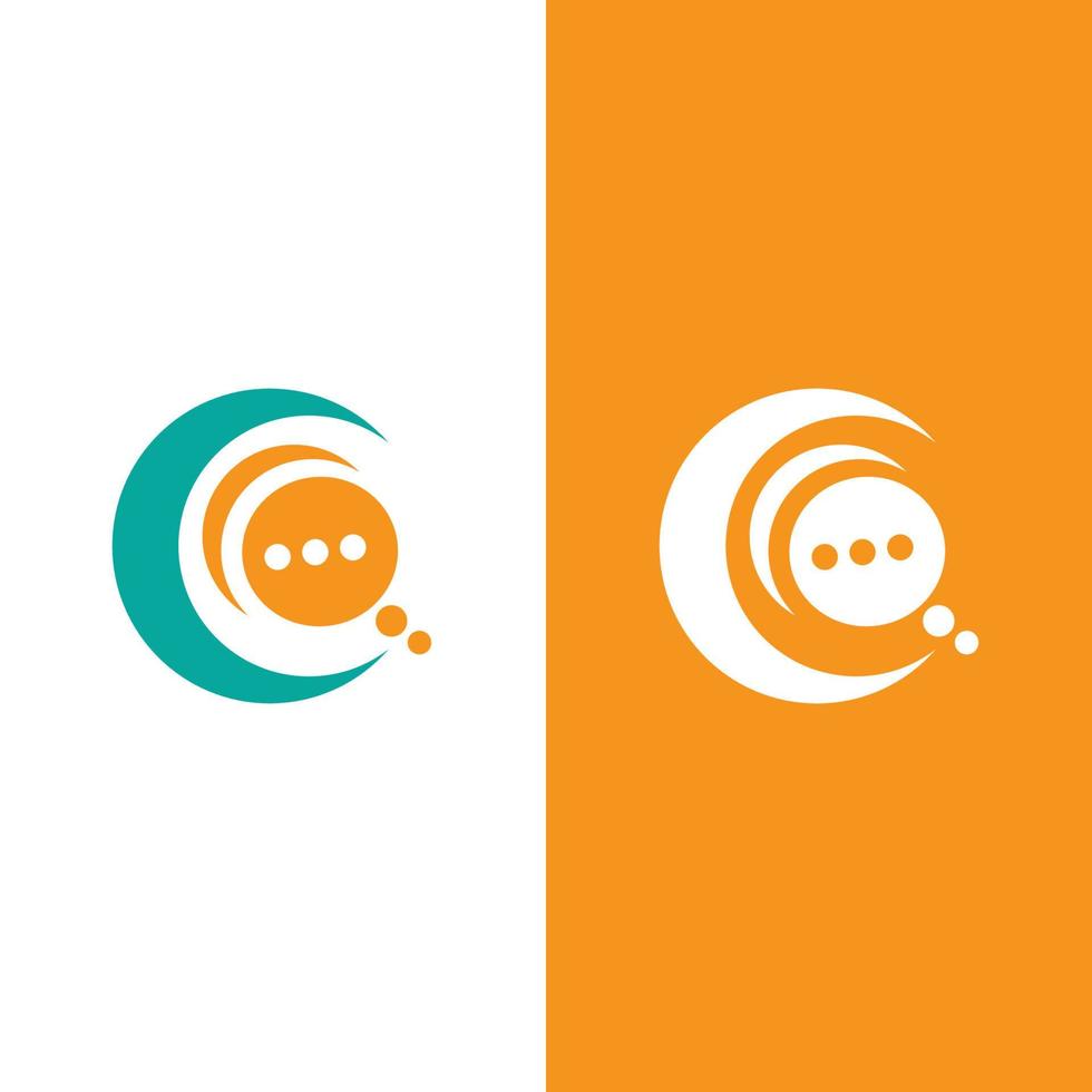 Speech bubble icon vector illustration