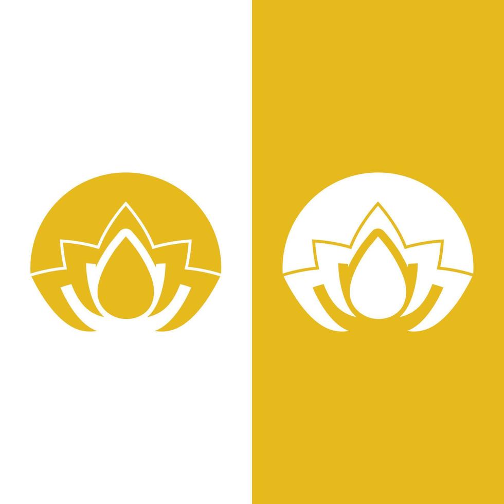 Beauty vector lotus icon