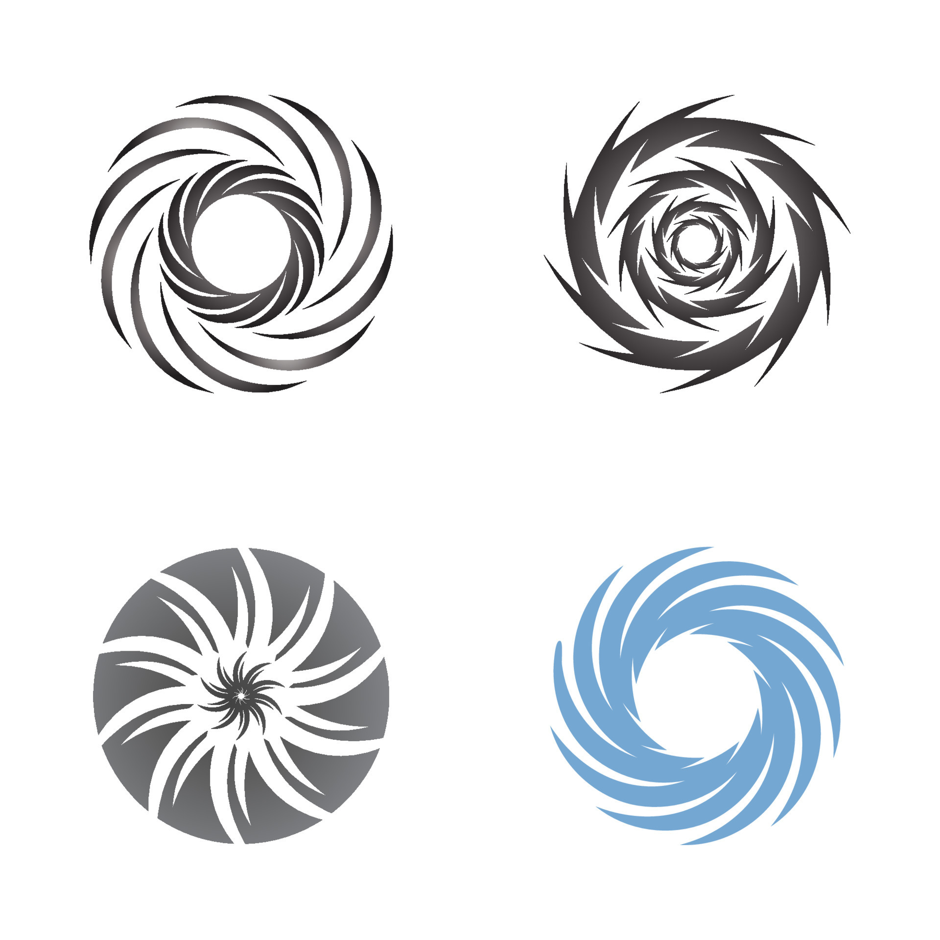 vortex vector illustration icon 8960941 Vector Art at Vecteezy