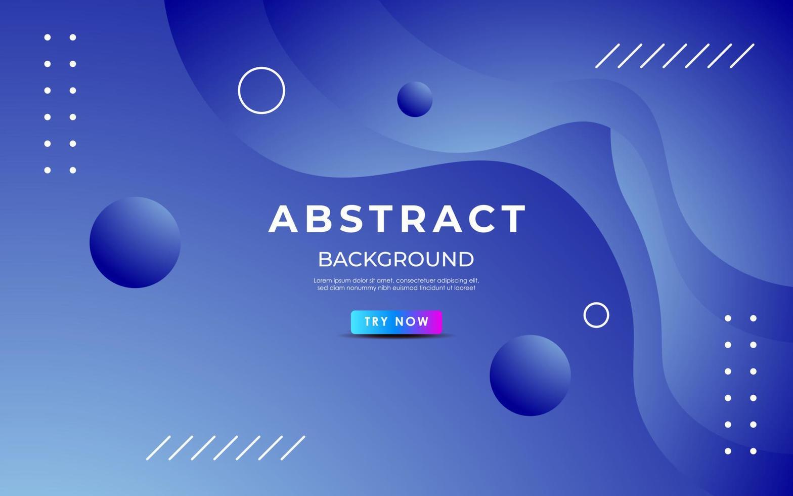modern abstract blue gradient fluid geometric shape composition design background. eps10 vector