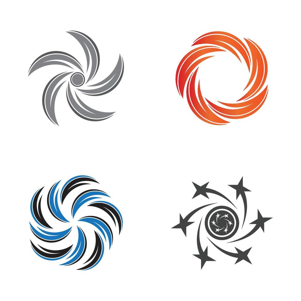 vortex vector illustration icon