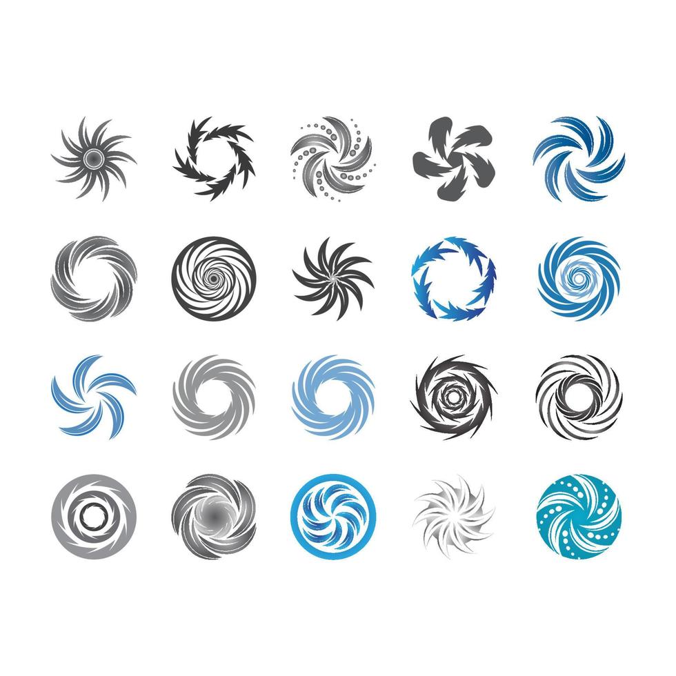 vortex vector illustration icon