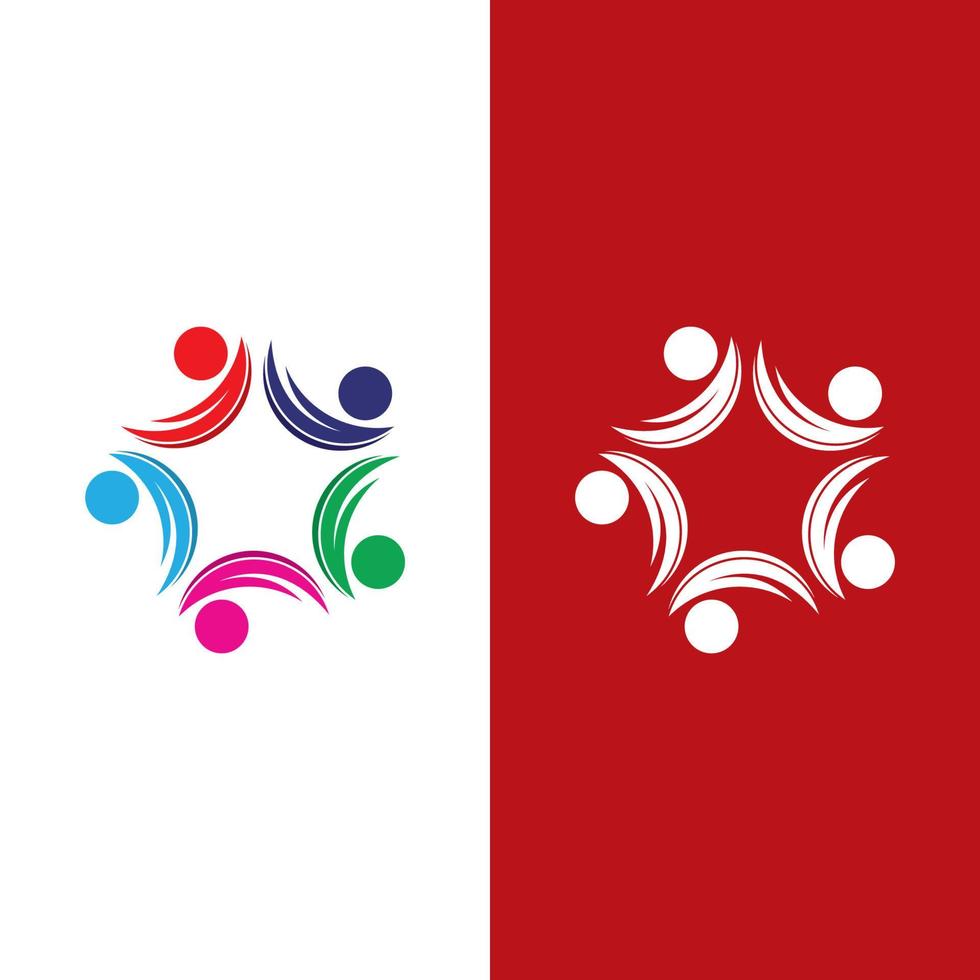 Community, network and social icon vector