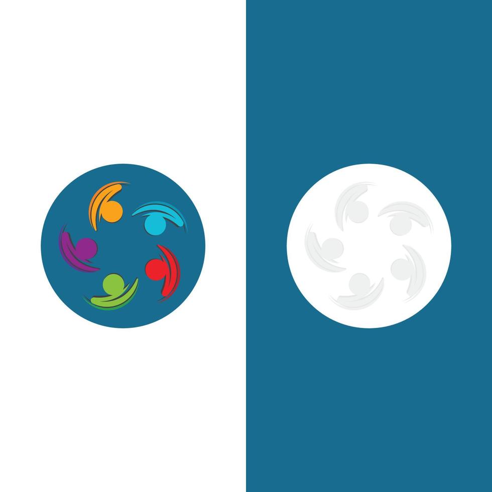 Community, network and social icon vector
