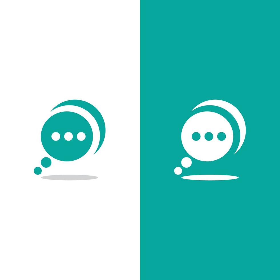 Speech bubble icon vector illustration