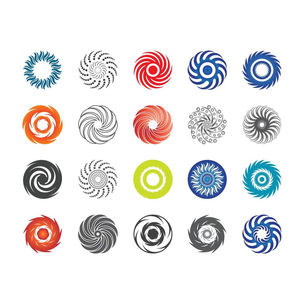 vortex vector illustration icon