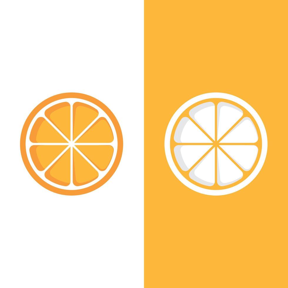 Orange logo design vector