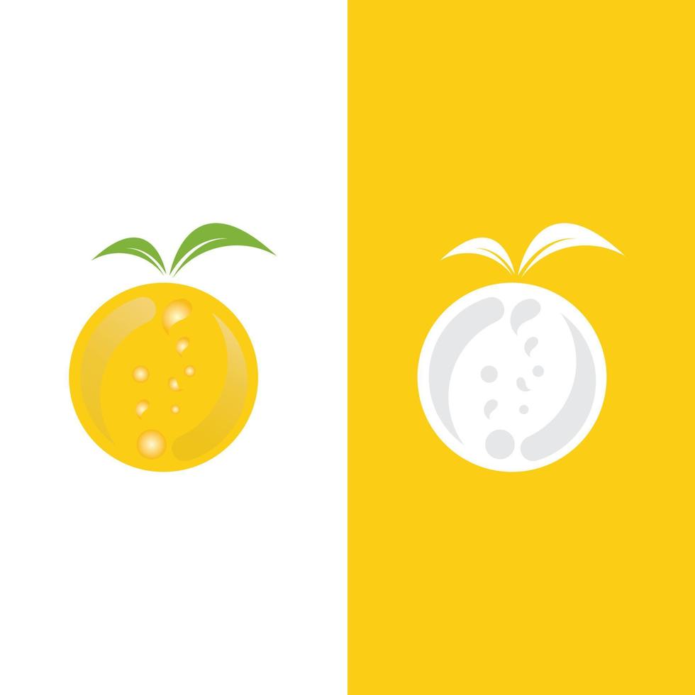 Orange logo design vector